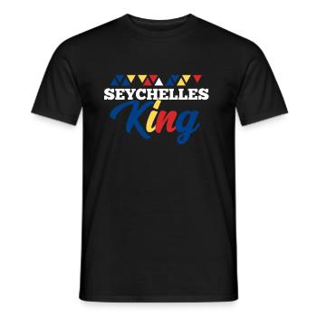 Seychelles - Men's T-Shirt - black - Front - AI Model Male 178 light (178cm)