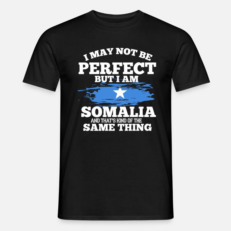 Somalia - Männer T-Shirt - Schwarz