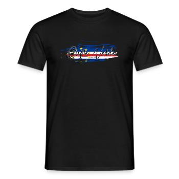 Cape Verde - Männer T-Shirt - Schwarz - Vorne - AI Model Male 178 light (178cm)