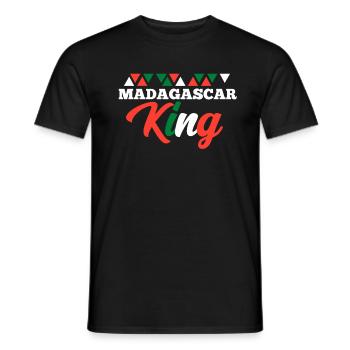 Madagascar - T-shirt homme - noir - Devant - AI Model Male 178 light (178cm)