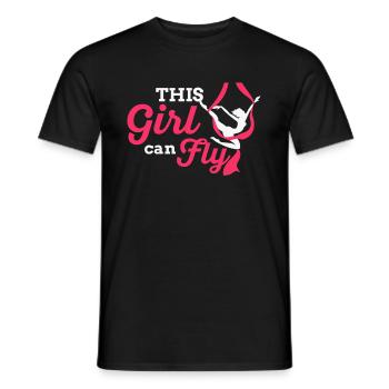 Acrobatic Gymnastic Sport Geschenk - Männer T-Shirt - Schwarz - Vorne - AI Model Male 178 light (178cm)