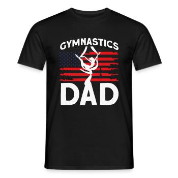 Acrobatic Gymnastic Sport Geschenk - Männer T-Shirt - Schwarz - Vorne - AI Model Male 178 light (178cm)