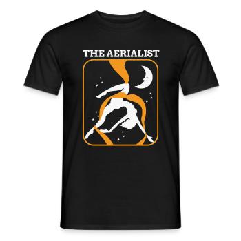 Acrobatic Gymnastic Sport Geschenk - Männer T-Shirt - Schwarz - Vorne - AI Model Male 178 light (178cm)