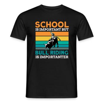 Rodéo - T-shirt homme - noir - Devant - AI Model Male 178 light (178cm)