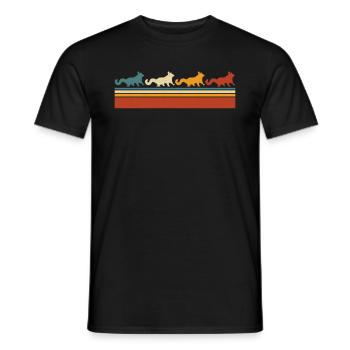 Sugar Glider Flying Squirrel - Men's T-Shirt - black - Front - AI Model Male 178 light (178cm)