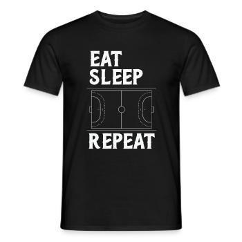 Handball - Men's T-Shirt - black - Front - AI Model Male 178 light (178cm)