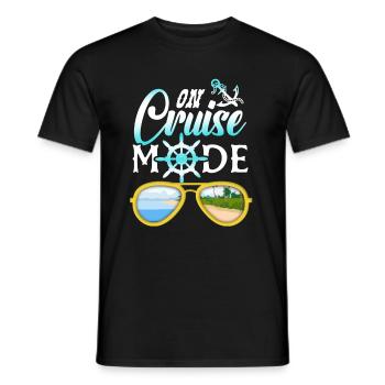 Cruise Cruise Ship Gift - Men's T-Shirt - black - Front - AI Model Male 178 light (178cm)