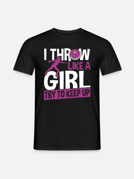Discus Throw Discus Thrower Gift - Men's T-Shirt - black