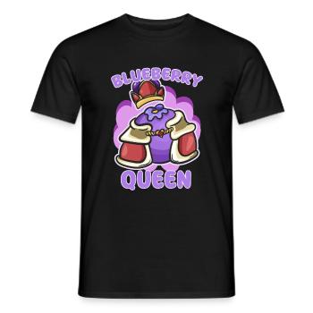 Blaubeere - Männer T-Shirt - Schwarz - Vorne - AI Model Male 178 light (178cm)
