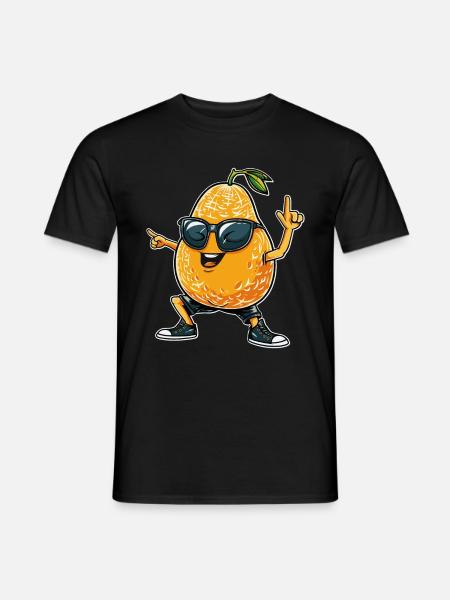 Cantaloupe Dabbing - Men's T-Shirt - black