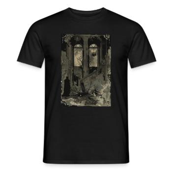 Die Zehn der Pentacles Tarot - Männer T-Shirt - Schwarz - Vorne - AI Model Male 178 light (178cm)