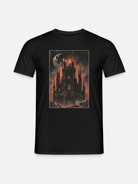 The Tower Tarot - Men's T-Shirt - black
