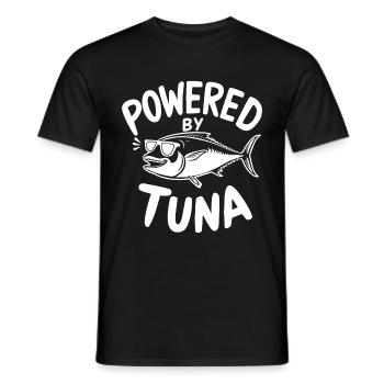 Thunfisch - Männer T-Shirt - Schwarz - Vorne - AI Model Male 178 light (178cm)