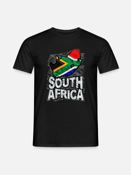 South Africa - Men's T-Shirt - black