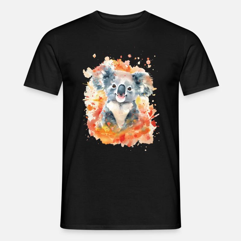 Koala - Men's T-shirt - black