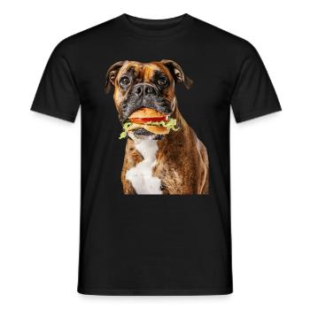 Boxeur - T-shirt homme - noir - Devant - AI Model Male 178 light (178cm)