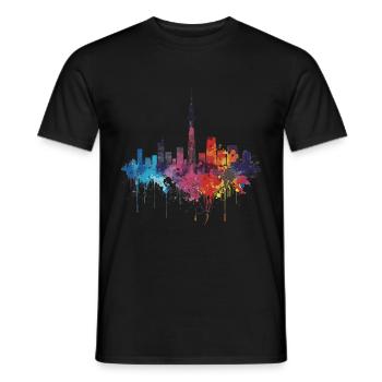 Today - Men's T-Shirt - black - Front - AI Model Male 178 light (178cm)