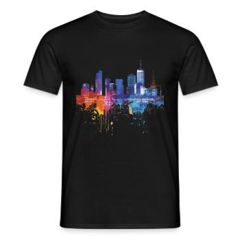 Frise-Sud-Ouest - T-shirt homme - noir - Devant - AI Model Male 178 light (178cm)