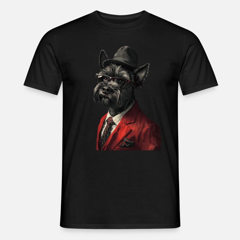 Scottish Terrier - Männer T-Shirt - Schwarz