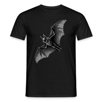 Schläger - Männer T-Shirt - Schwarz - Vorne - AI Model Male 178 light (178cm)