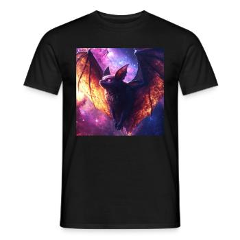 Schläger - Männer T-Shirt - Schwarz - Vorne - AI Model Male 178 light (178cm)