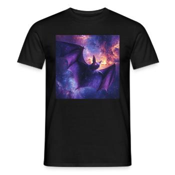Schläger - Männer T-Shirt - Schwarz - Vorne - AI Model Male 178 light (178cm)