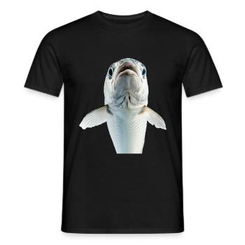 Tarpon - Männer T-Shirt - Schwarz - Vorne - AI Model Male 178 light (178cm)