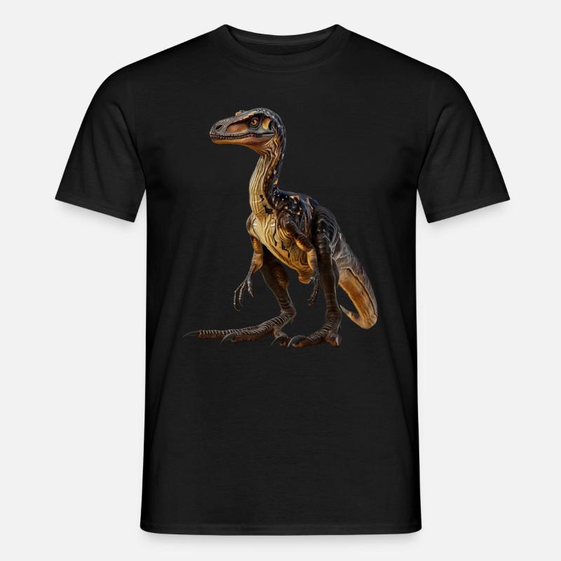 Utahraptor - Männer T-Shirt - Schwarz