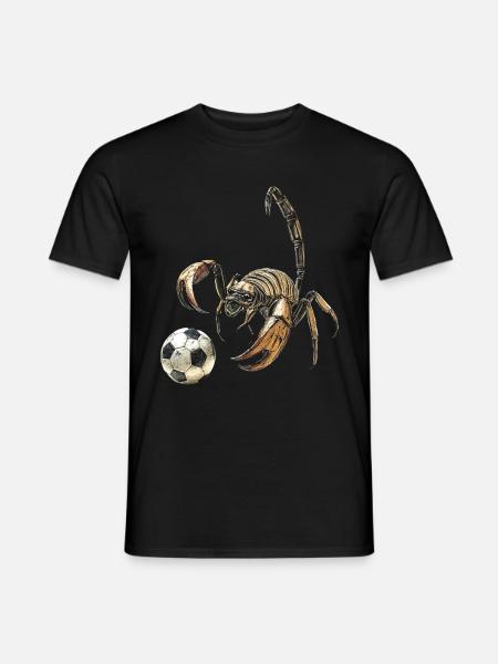 Skorpion - Männer T-Shirt - Schwarz