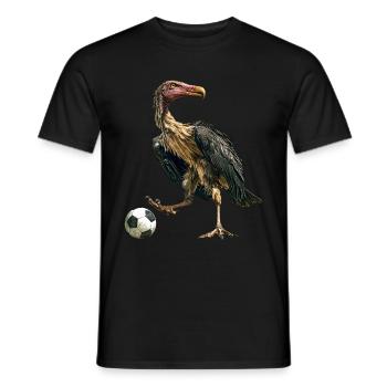 Geier - Männer T-Shirt - Schwarz - Vorne - AI Model Male 178 light (178cm)