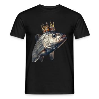Tarpon - Männer T-Shirt - Schwarz - Vorne - AI Model Male 178 light (178cm)