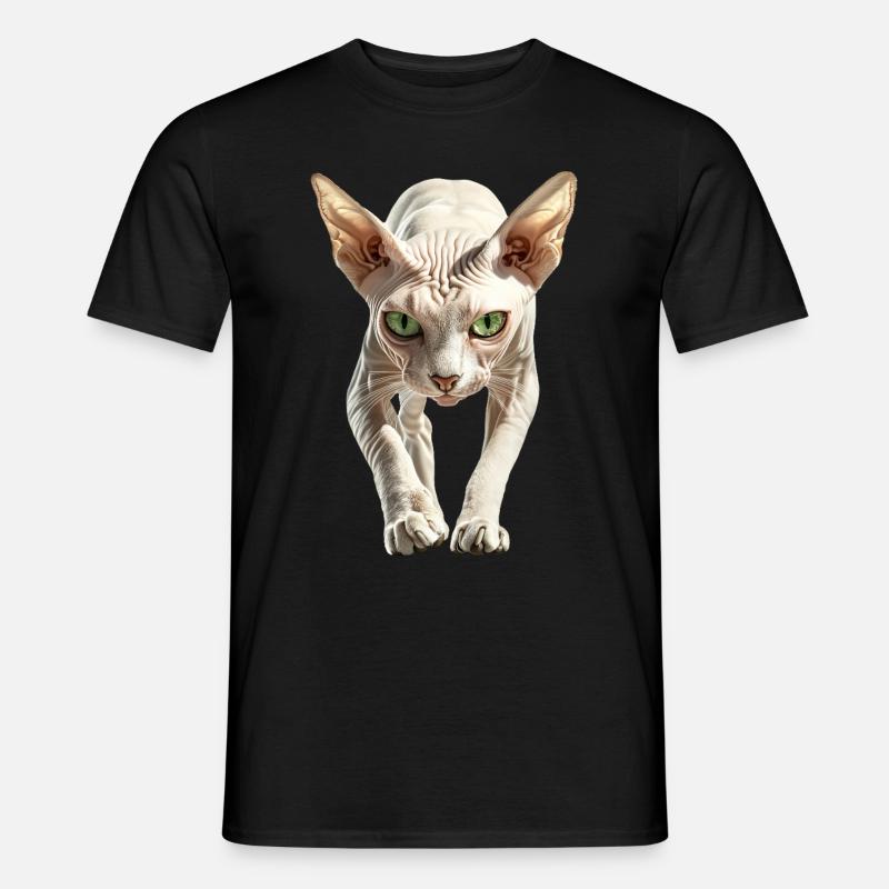 Sphinx - Männer T-Shirt - Schwarz