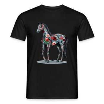 Arabisch - Männer T-Shirt - Schwarz - Vorne - AI Model Male 178 light (178cm)