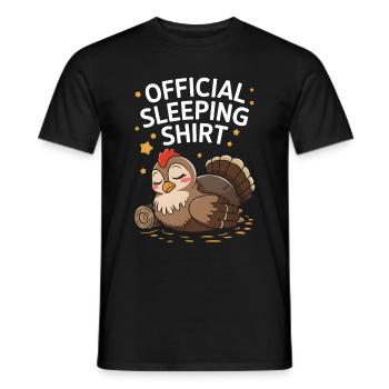 Auerhahn - Männer T-Shirt - Schwarz - Vorne - AI Model Male 178 light (178cm)