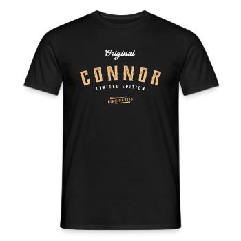 Connor Limited Edition - Männer T-Shirt - Schwarz - Vorne - AI Model Male 178 light (178cm)