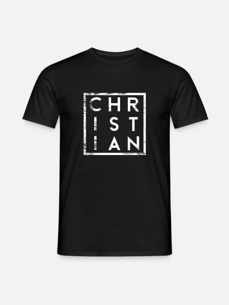 Christian Minimalism - Men's T-Shirt - black