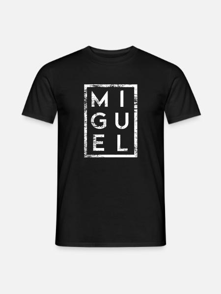 Miguel Minimalism - Men's T-Shirt - black