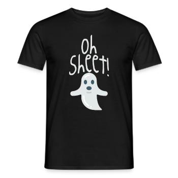Halloween Horror Grusel Spruch - Männer T-Shirt - Schwarz - Vorne - AI Model Male 178 light (178cm)