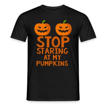Halloween Horror Grusel Spruch - Männer T-Shirt - Schwarz - Vorne - AI Model Male 178 light (178cm)