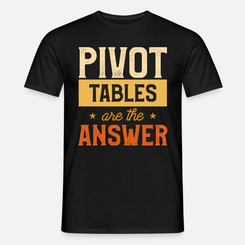 Funny Data Science Gift For A Data Scientist - Männer T-Shirt - Schwarz