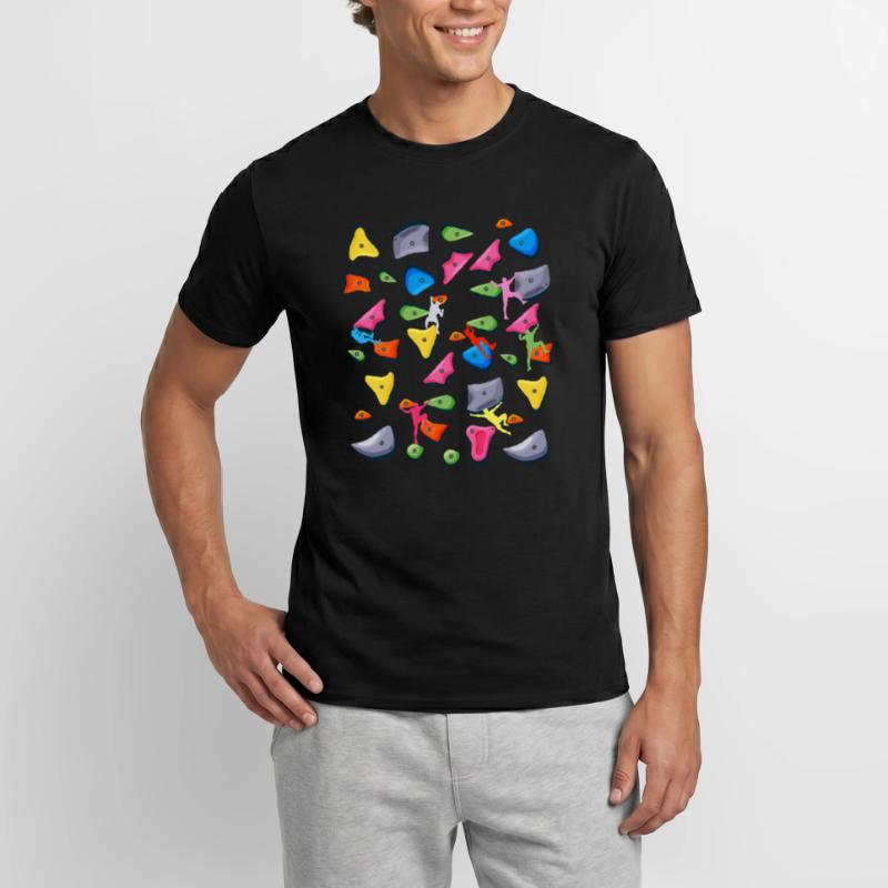 Boulder Escalada Boulderer Boulder Camiseta hombre