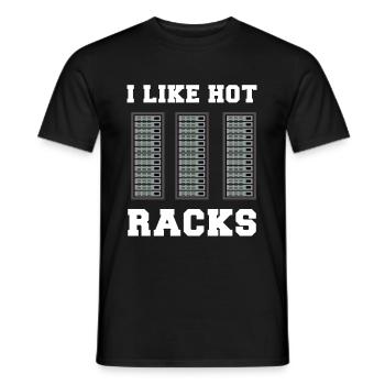 IT Netzwerk Programmierer Computer Informatiker - Männer T-Shirt - Schwarz - Vorne - AI Model Male 178 light (178cm)