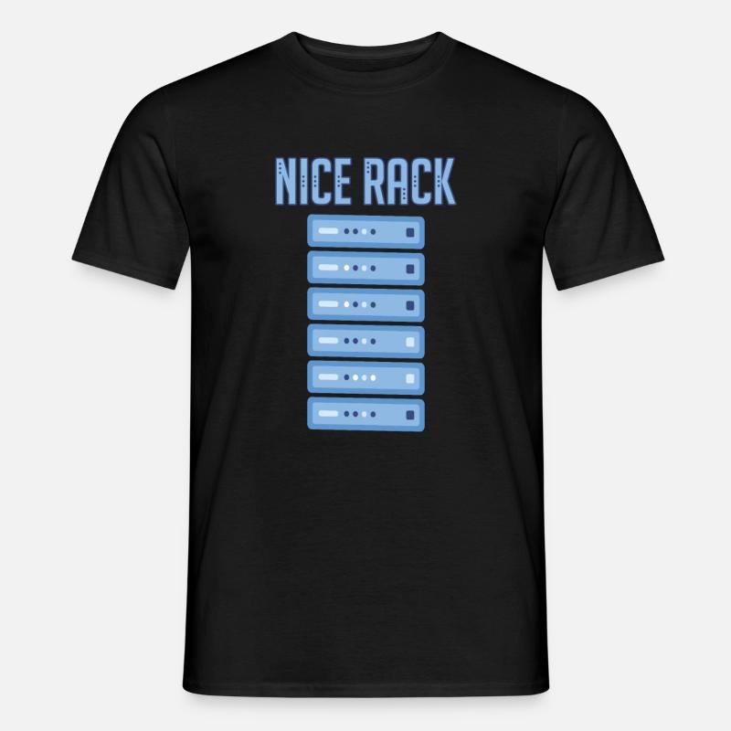 IT network administrator IT server - Men’s T-shirt - black