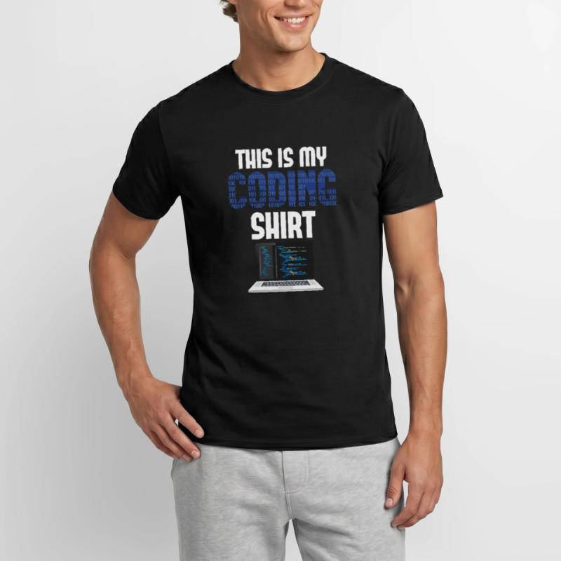 Codeur d’ordinateur Codeur Nerd Codage T-shirt homme