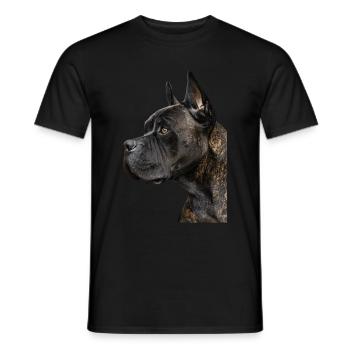 Cane corso - T-shirt homme - noir - Devant - AI Model Male 178 light (178cm)