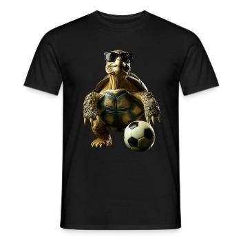 Tortue - T-shirt homme - noir - Devant - AI Model Male 178 light (178cm)