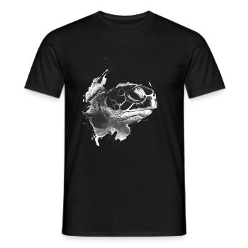 Tortue - T-shirt homme - noir - Devant - AI Model Male 178 light (178cm)
