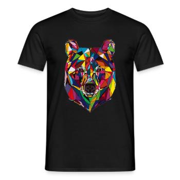 Porter - T-shirt homme - noir - Devant - AI Model Male 178 light (178cm)