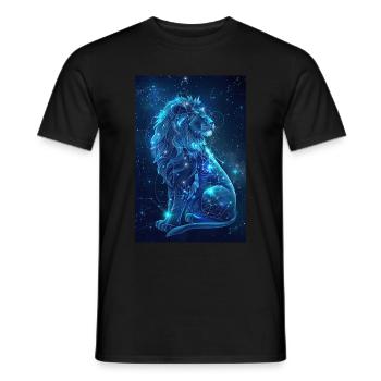 Verseau - T-shirt homme - noir - Devant - AI Model Male 178 light (178cm)