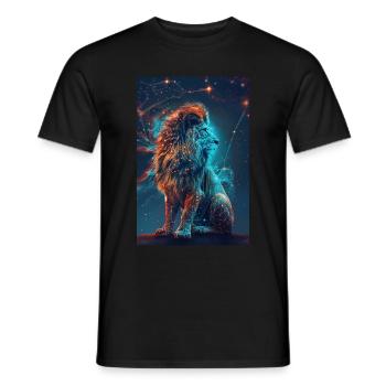 Capricorne - T-shirt homme - noir - Devant - AI Model Male 178 light (178cm)
